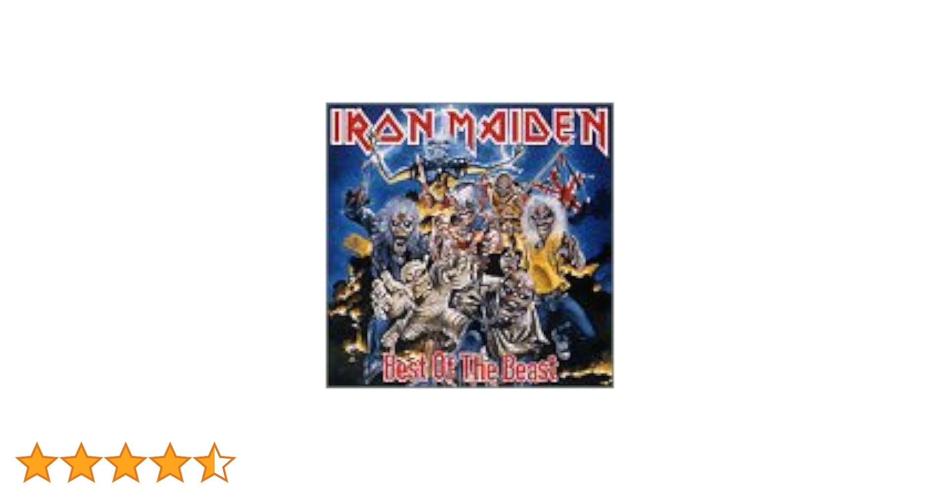 英国盤！2CD！IRON MAIDEN / ベスト・オブ・ザ・ビースト Amazon.co.jp: Best of the Beast: ミュージック
